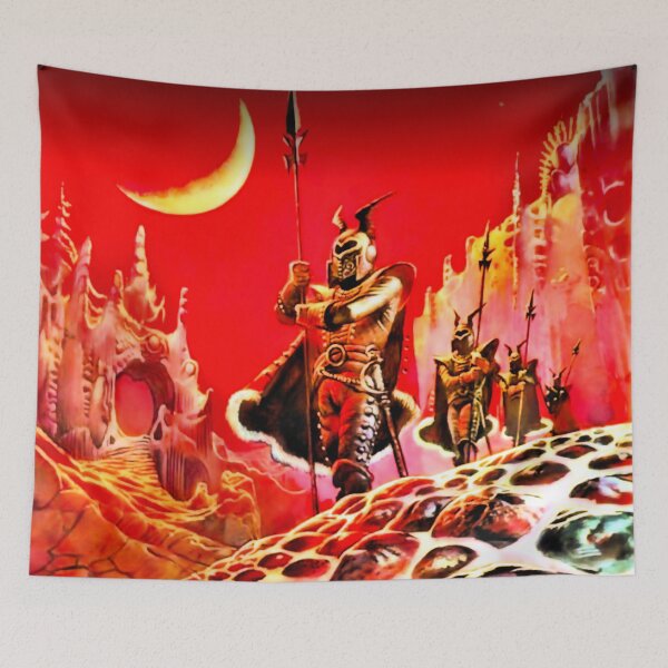 Item preview, Jandar of Callisto - Vintage Sci-Fi  Art designed and sold by NinaJG007.