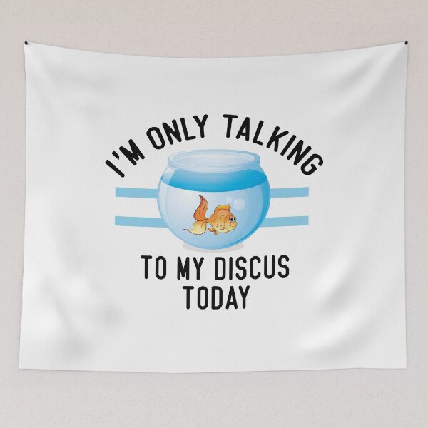 Item preview, Aquarium Discus Freshwater Pompadour Fish Tank t-Shirt designed and sold by TAFdesigner.