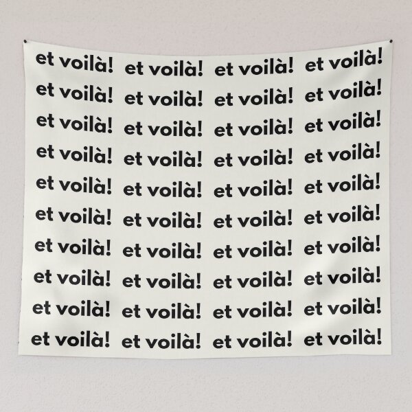 Item preview, et voila! designed and sold by Jajamon.