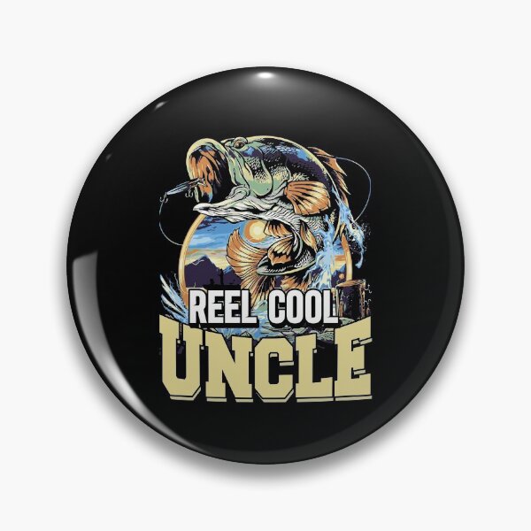 Item preview, Vintage Reel Cool Uncle Fishing Gift designed and sold by teatordena.
