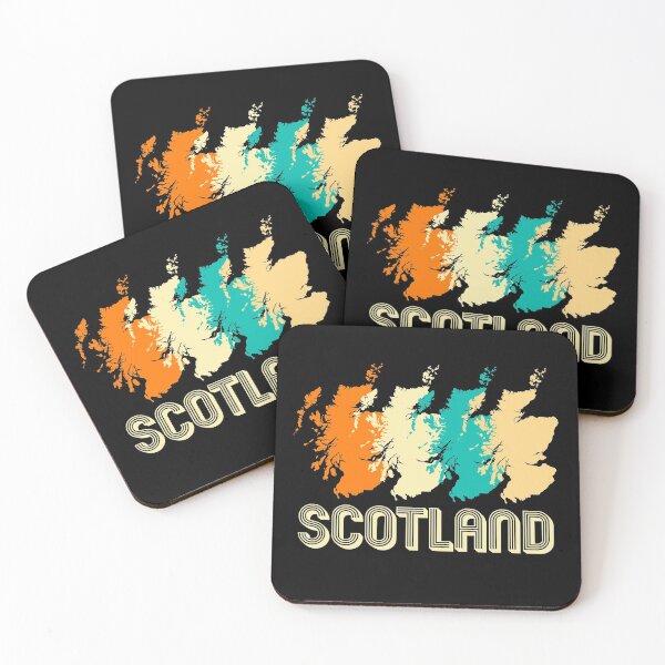 Item preview, Scotland retro map designed and sold by Mila1946.