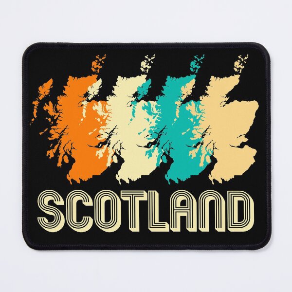 Item preview, Scotland retro map designed and sold by Mila1946.