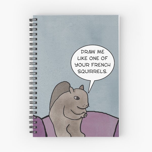 Item preview, French Squirrels designed and sold by thesearecomics.