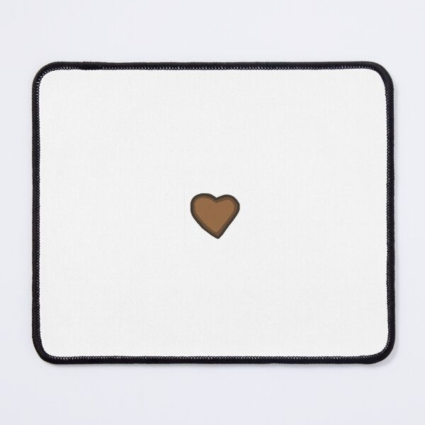Item preview, Kawaii layered multi shade brown heart designed and sold by greenmtndesigns.