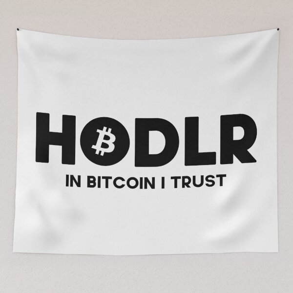 Artikelvorschau, Bitcoin HODLR in bitcoin itrust entworfen und verkauft von Galaxy-Corner.