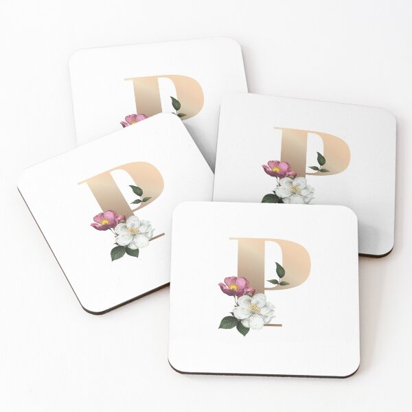 Item preview, Flowers Letter P Flowers floral Art Design Happy Life Apparel Essential Motivation Inspiration Joy Mood Tree Mountain Earth designed and sold by DesignByHeartUK.
