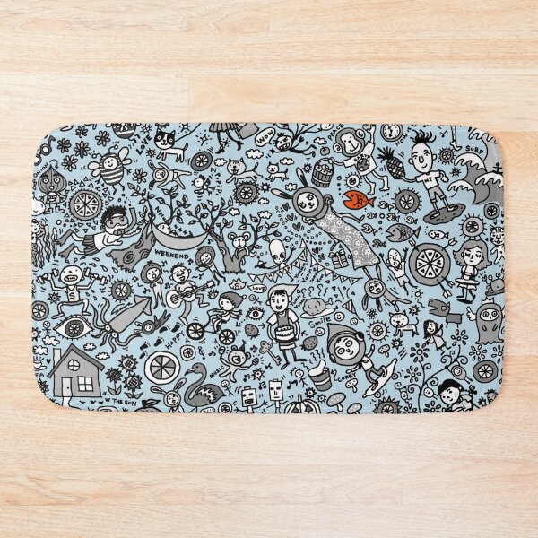Item preview, Good Time in Blue designed and sold by SawaArtDesign.