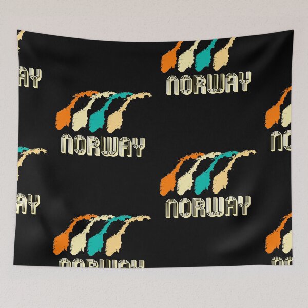 Item preview, Norway retro map designed and sold by Mila1946.