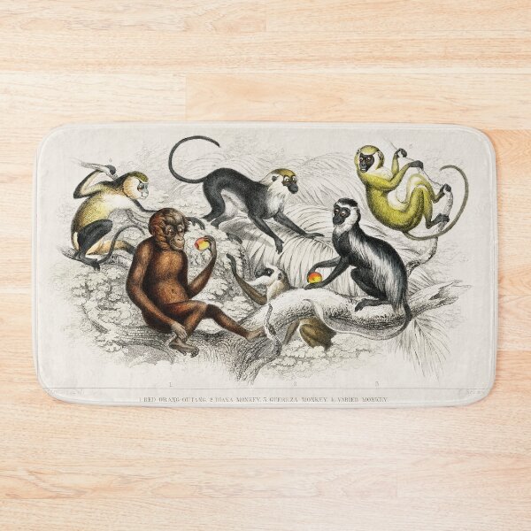 Item preview, Collection of monkeys and orang utans designed and sold by Nikiolilalala.