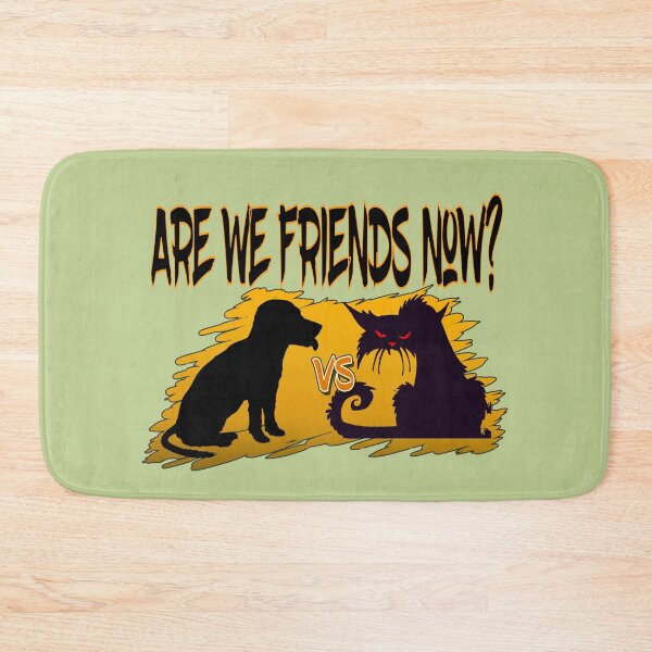 Item preview, Are We Friends Now, Cat vs Dog  designed and sold by ronnieyoung.