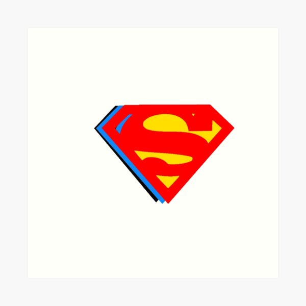 Superhero Art Print