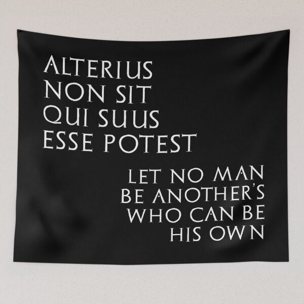 Item preview, Let no man be another's - inverted designed and sold by adiosmillet.