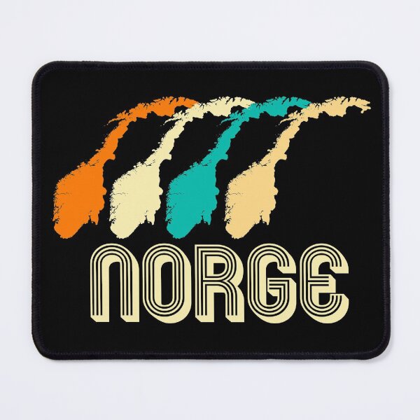 Item preview, Noruega noruego norge retro mapa designed and sold by Mila1946.