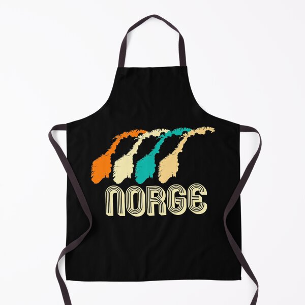 Artikelvorschau, Norwegen Norwegisch Norge Retro Landkarte entworfen und verkauft von Mila1946.
