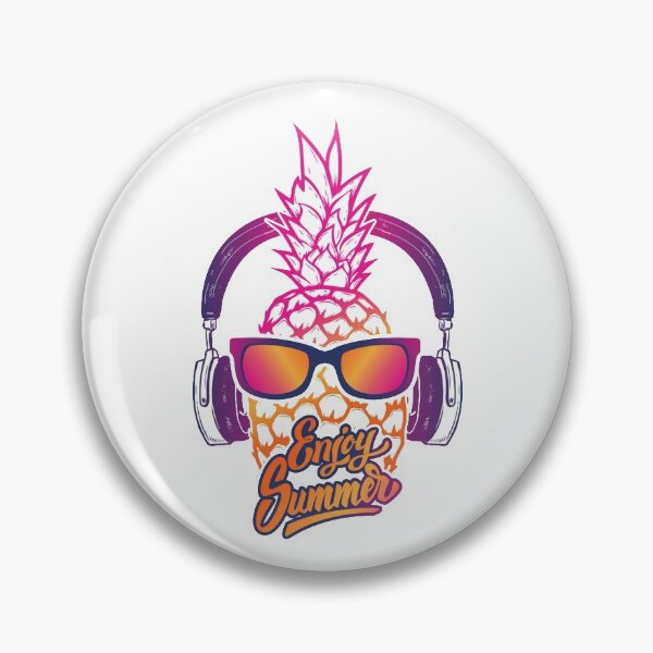 Item preview, Fun pineapple faces seamless designed and sold by Gurshnet68.