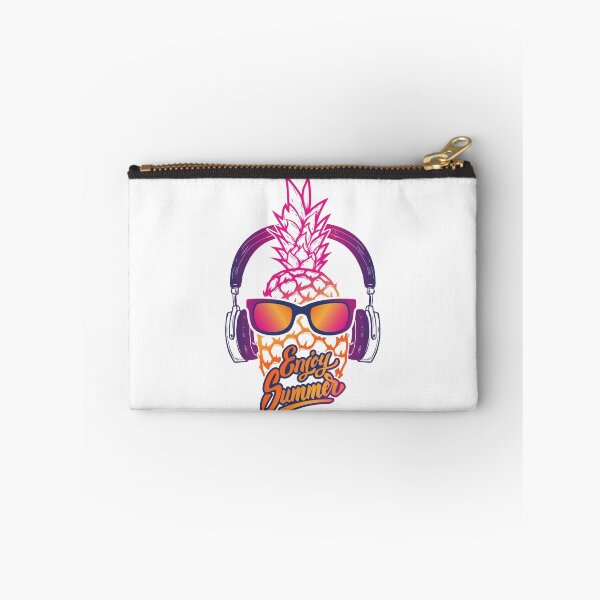 Item preview, Fun pineapple faces seamless designed and sold by Gurshnet68.