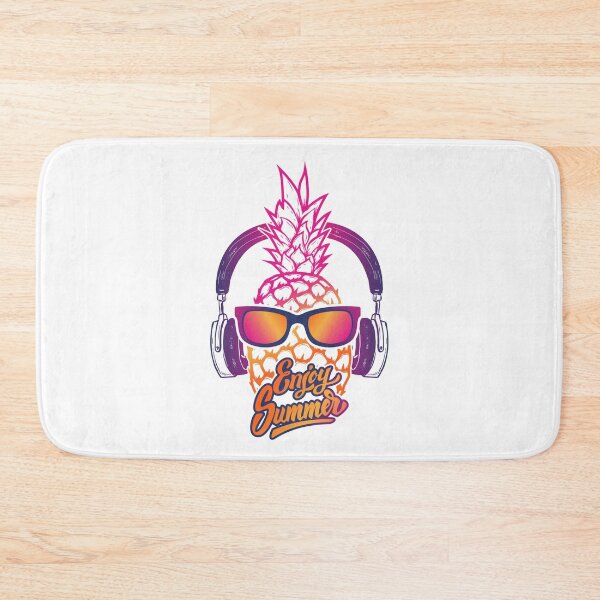Item preview, Fun pineapple faces seamless designed and sold by Gurshnet68.