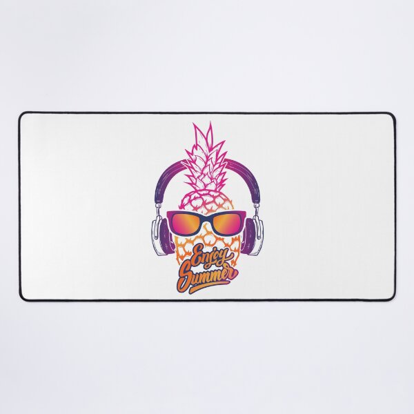 Item preview, Fun pineapple faces seamless designed and sold by Gurshnet68.