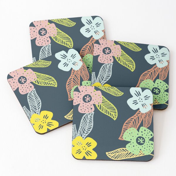 Item preview, Abstract Watercolor Plants Pattern designed and sold by aniicreates.