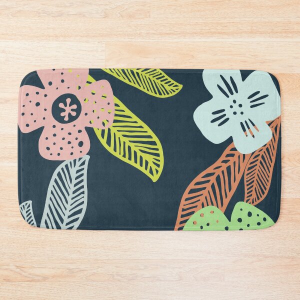 Item preview, Abstract Watercolor Plants Pattern designed and sold by aniicreates.