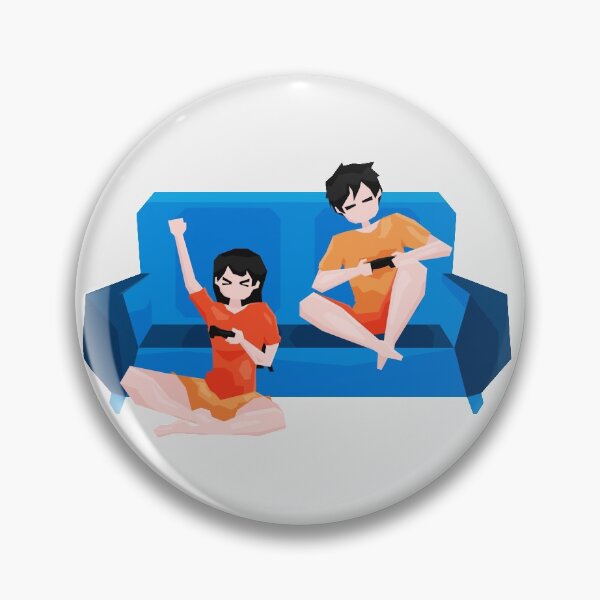 Item preview, Cute couple playing video games  designed and sold by FaditaStore.