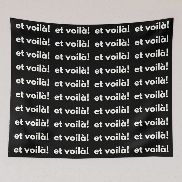 Item preview, et voilà designed and sold by Jajamon.