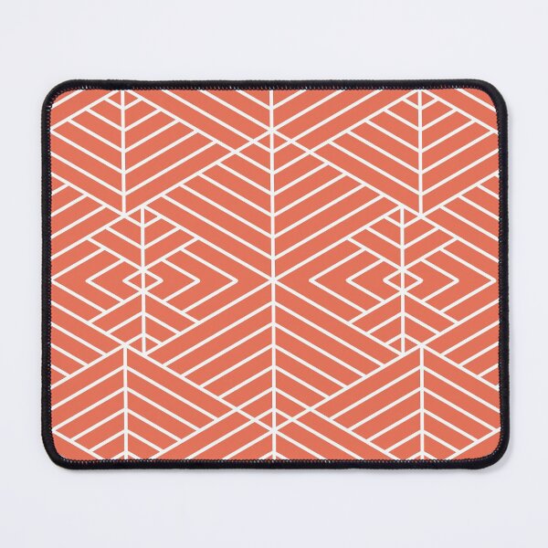 Item preview, Orange Triangle Symmetry Pattern designed and sold by bubblyshades.
