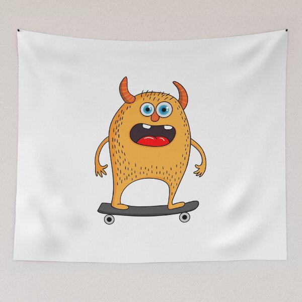 Item preview, cute monster  designed and sold by InshynaArt.