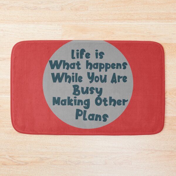 Item preview, John Lennon quote - Life is what happens designed and sold by Heddar Badreddine.