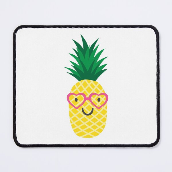 Item preview, Fun pineapple faces seamless designed and sold by Gurshnet68.