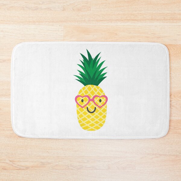 Item preview, Fun pineapple faces seamless designed and sold by Gurshnet68.