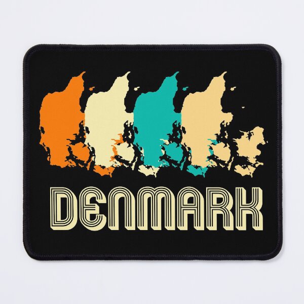 Item preview, Denmark retro map designed and sold by Mila1946.