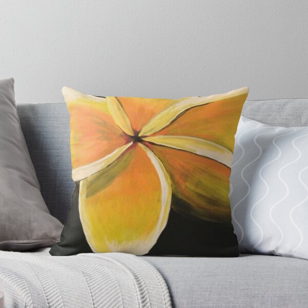 Item preview, Yellow Plumeria designed and sold by jenmerchant.
