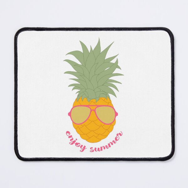 Item preview, Fun pineapple faces seamless designed and sold by Gurshnet68.