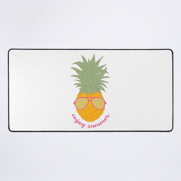 Item preview, Fun pineapple faces seamless designed and sold by Gurshnet68.