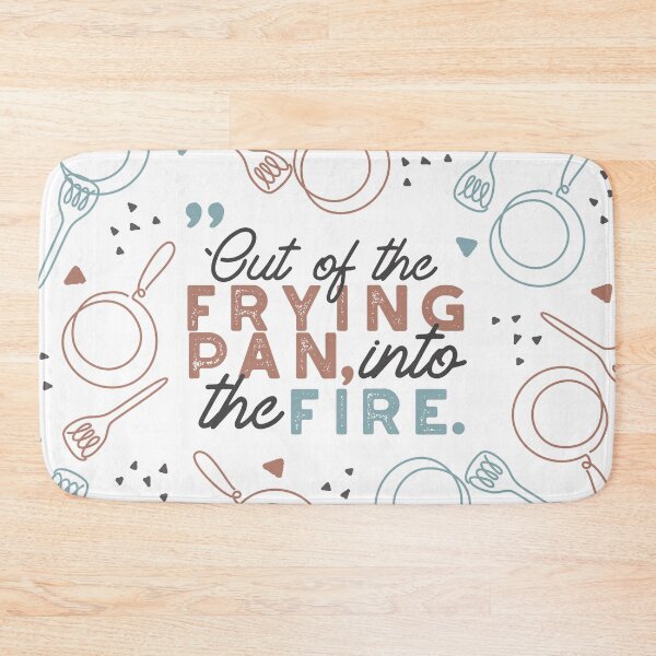 Item preview, Frying Pan Quotes and Typography Alt Ver designed and sold by FlinArt.