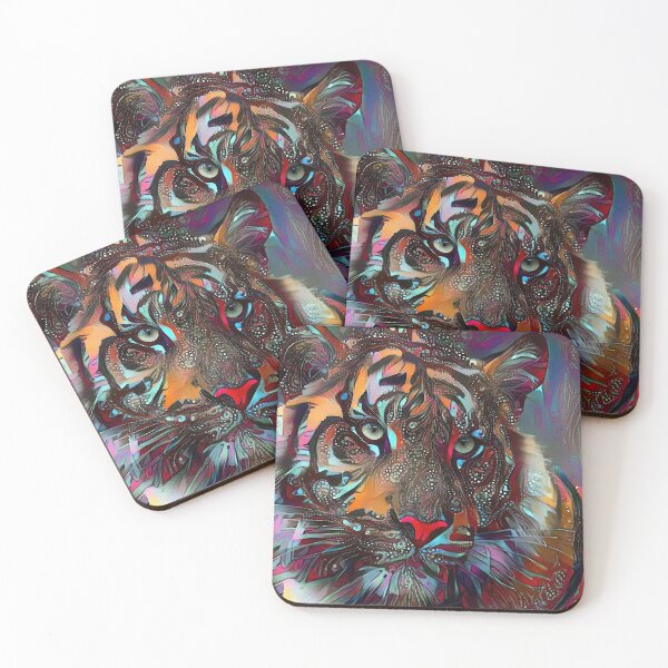 Item preview, Zandhar, tiger, tigre, lea roche paintings designed and sold by L. ROCHE.