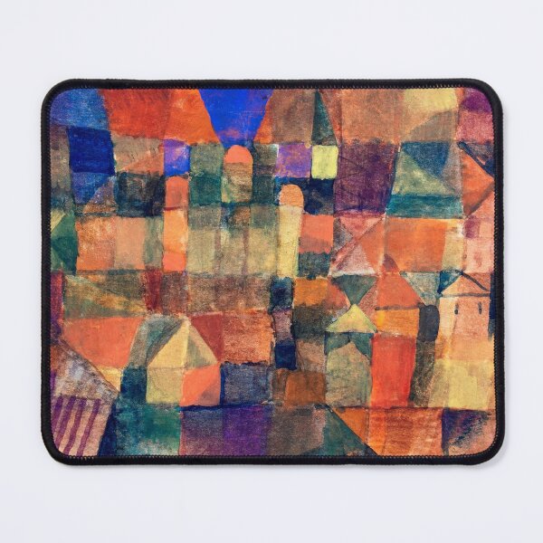 Item preview, Colorful Abstract City Painting designed and sold by JoyforU.