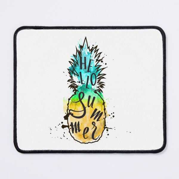 Item preview, Fun pineapple faces seamless designed and sold by Gurshnet68.