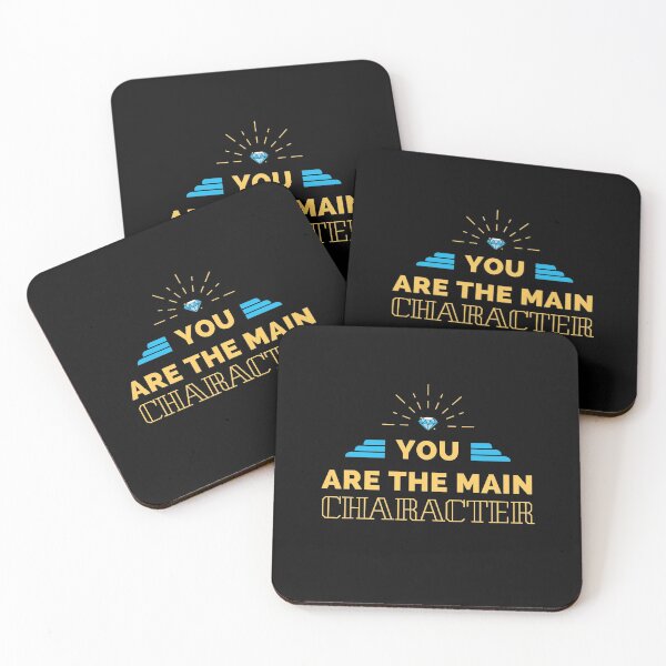 Item preview, You Are The Main Character designed and sold by WholesumArt.