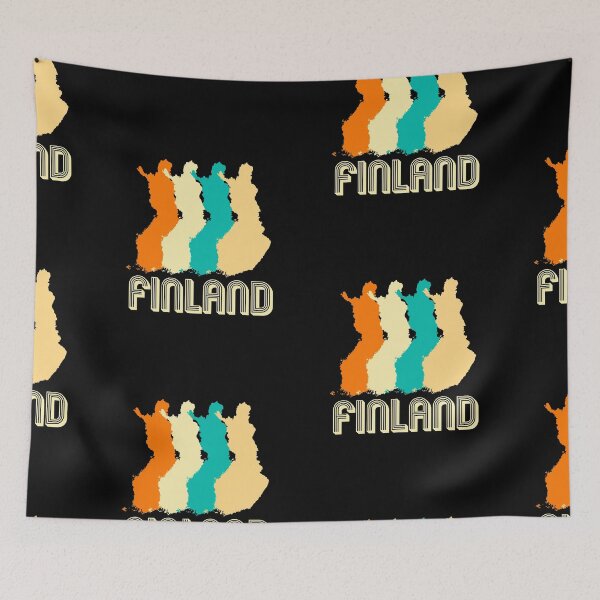 Item preview, Finland retro map designed and sold by Mila1946.
