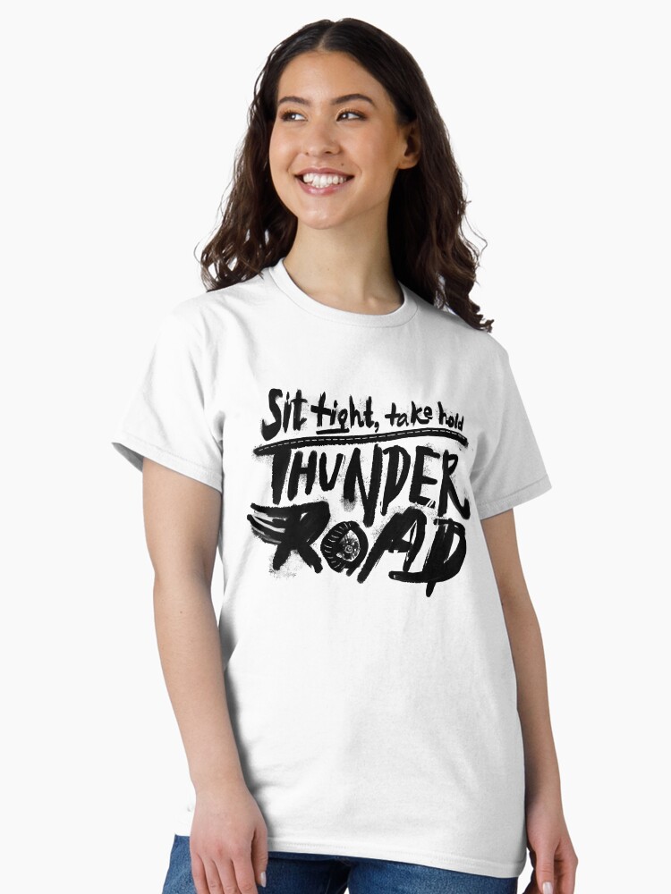 Thumbnail 2 of 7, Classic T-Shirt, Thunder Road designed and sold by grrrenadine.
