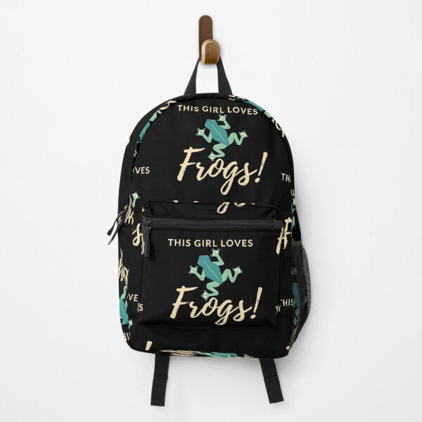 Item preview, This Girl Loves Frogs! Frog Lover designed and sold by Zurickdesigns.