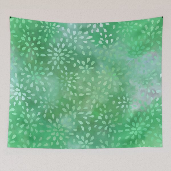 Item preview, A Cute Light Green Dahlia - Green Jungle Pattern Design Gift designed and sold by danzoart.