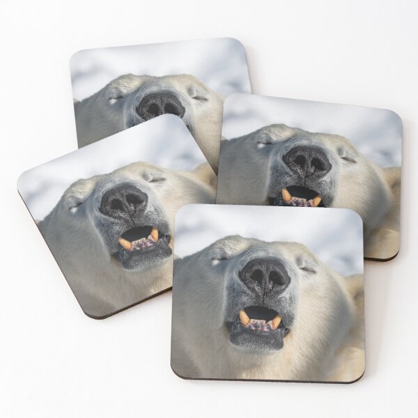 Item preview, Portrait polar bear designed and sold by Ingo Gerlach.