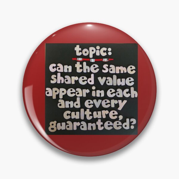 Item preview, Topic:  Cultural Guarantee designed and sold by prunellaparsnip.