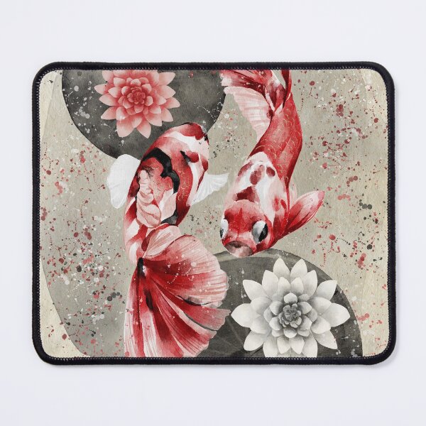 Item preview, Kois in the lotus pond designed and sold by LuciaS.