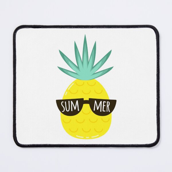 Item preview, Fun pineapple faces seamless designed and sold by Gurshnet68.