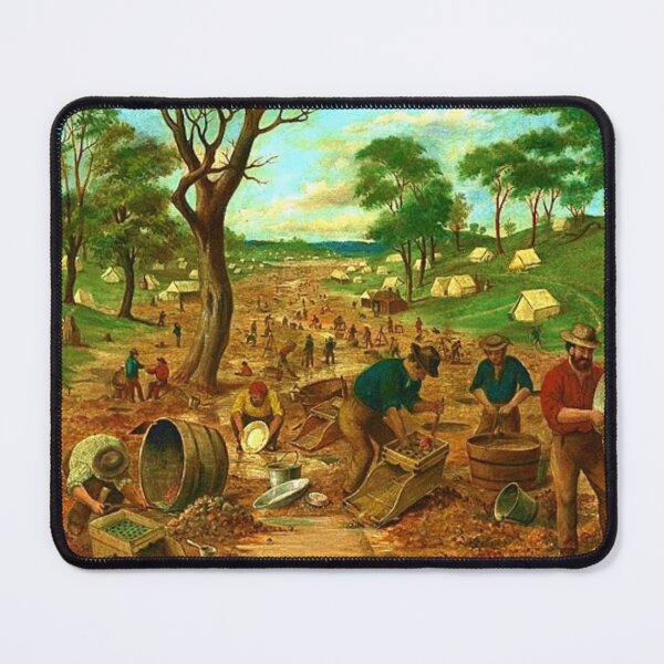 Item preview, Australian Gold Rush designed and sold by HushedCreations.