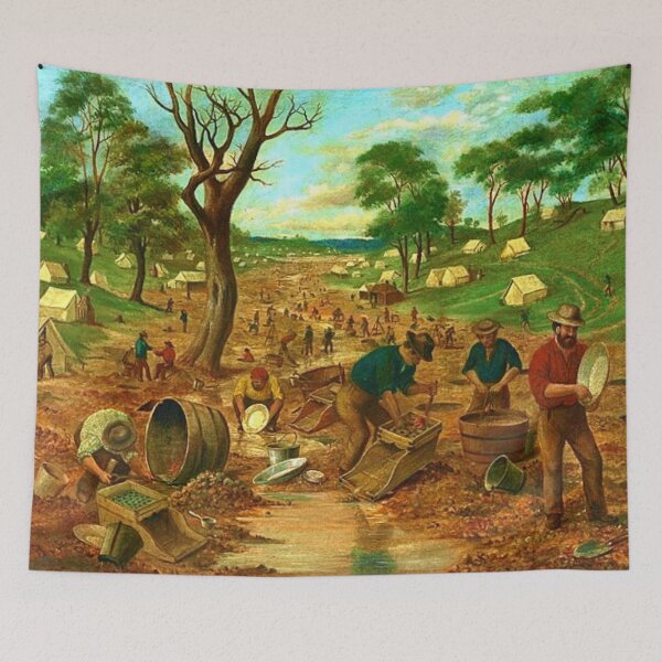 Item preview, Australian Gold Rush designed and sold by HushedCreations.